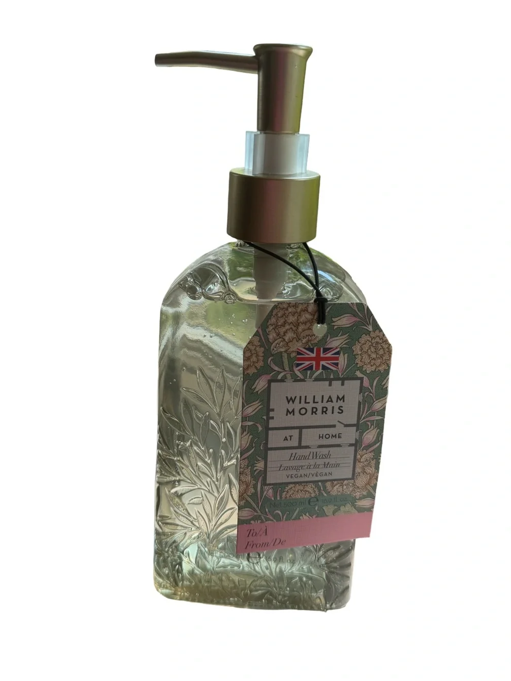 William Morris NWT Teakwood With Essential Oils Vegan Hand Wash 16.9 Oz